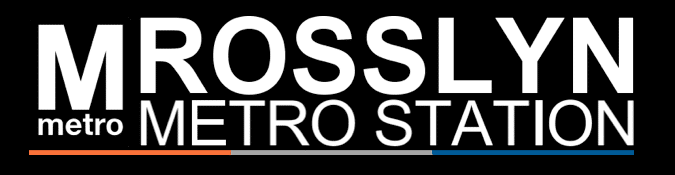 Rosslyn Metro Station Located in the Rosslyn Metro Center Mall black